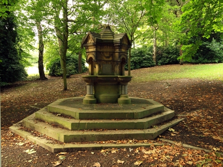 major barker's drinking fountain