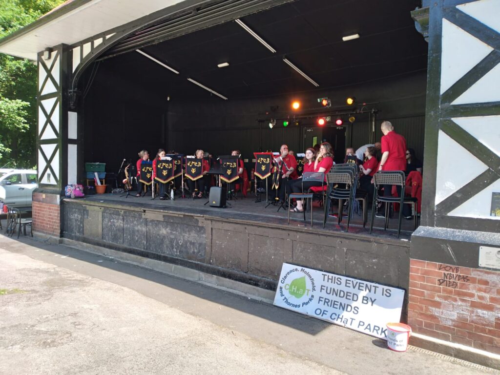 James Farrell Concert Band on the Bandstand 